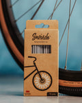 Pakket van reflecterende buisjes voor rond de spaken van je fiets.