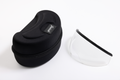 Fietshelmvizier - helder - magnetische sluiting - met opbergtas